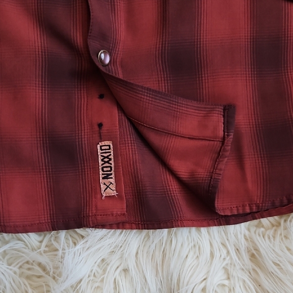 DIXXON Red Casual Button Down Shirt - Picture 3 of 5